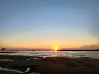 萬科拉維海岸·沐陽海景公寓（鮁魚圈山海廣場店） - 海滩