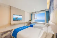 Weihai Blue Seaview Garden Hotel (International Bathing Beach Huoju 8th Street) - balcony