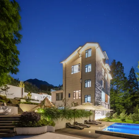 Cloud Summer Blossom - 180° Mountain Stream Retreat - Starry Pool Villa Resort