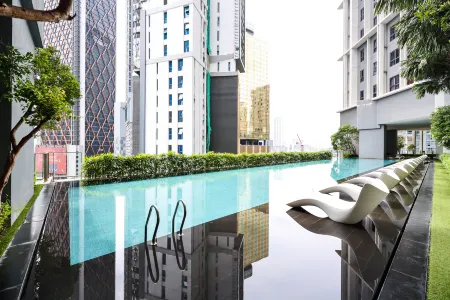 The Mews KLCC Kuala Lumpur By Gravity 【6mins Kuala Lumpur Tower（KL Tower)+ Restoran stadium Negara 】 Отели рядом с достопримечательностью «Всемирный торговый центр Путра»