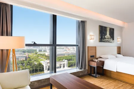 Nanchang Yiduo | COMMERCIALHOTELS Hotel (Jiangxi Normal University Taizidian Subway Station) Отели рядом с достопримечательностью «Jiangxi University of Science and Technology (Wuhu Campus)»