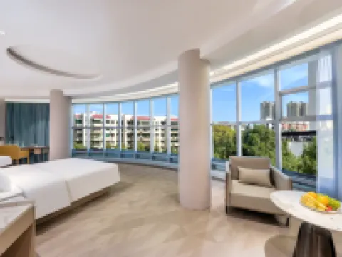 嘉峪関鉑悅インターナショナルホテル（大唐飲食街市役所） 嘉峪関のホテル