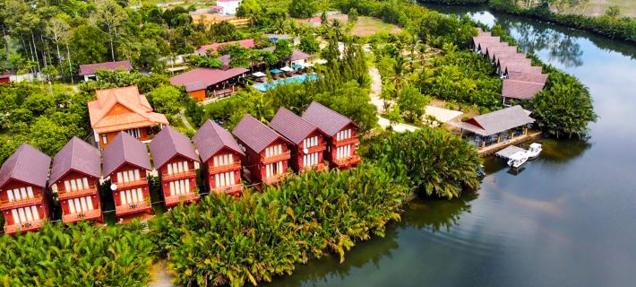 Lodge Moni Essara Kampot Hotéis em Kampot