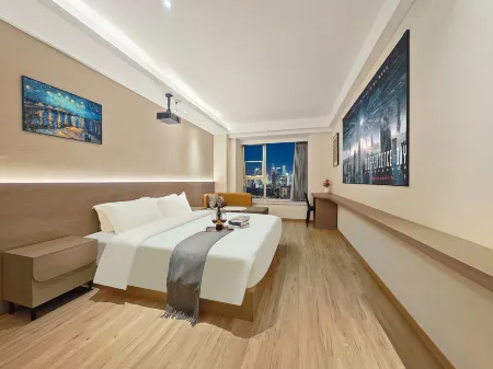 THE HOME HOTEL Отели рядом с достопримечательностью «Yantai Nanshan University (Nanshan Middle Road)»