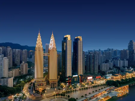Atour Hotel (Chongqing Nanbin Road Huangguan International River view) Отели рядом с достопримечательностью «Kong Xiangxi Residence of Chongqing»