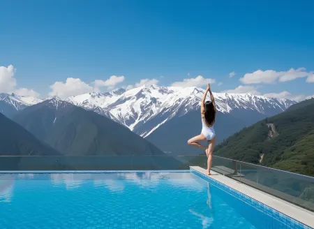 Hailuogou Yunman Warm Resort Hotel Отели рядом с достопримечательностью «Moxi Ancient Town»