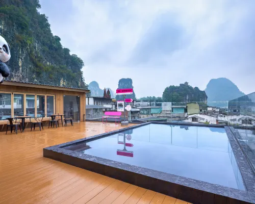 Meijie Liwu Hotel (Li Jiang Branch, West Street, Yangshuo, Guilin) Area Publik Photos