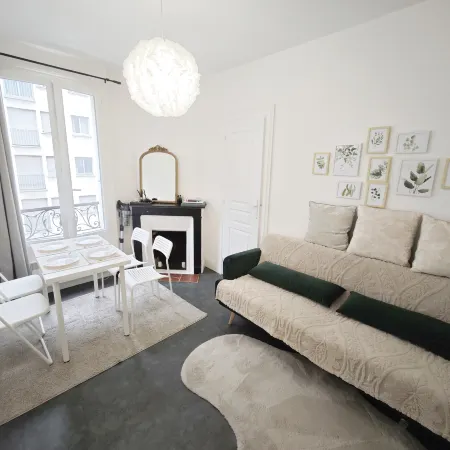 Beaugrenelle 1-Min Walk Elegant 2P Flat