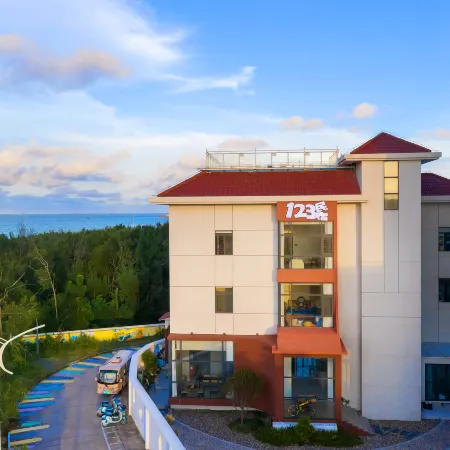 Meizhou Island 123 B&B Full Sea View Detached Terrace Light Luxury (Lianchiao Beach Store)