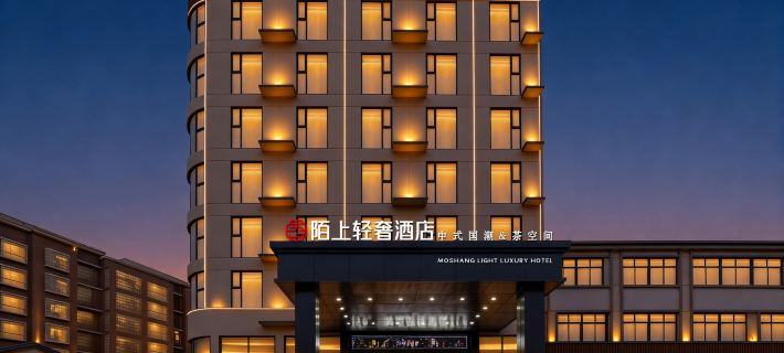 Moshang Light Luxury City View Tea Hotel (Xinyang Railway Station) Hotels in Xinyang