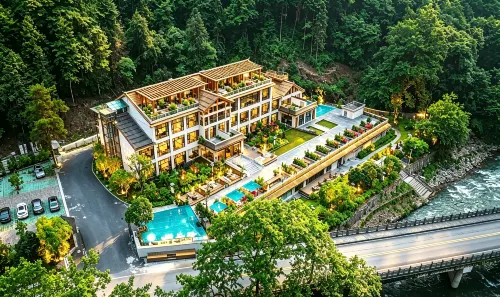 Chuanshangyu Forest Secret Vacation Apartment (Mount Fanjing) - bar
