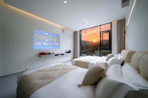 Shanshui Yunju Homestay (Guniujiang Scenic Area) - Parvekkeita