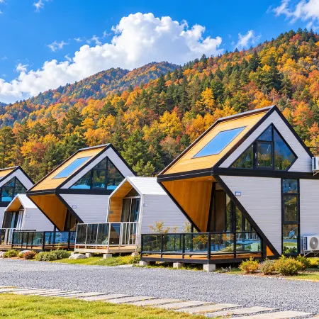 Yuexiang · Fengyu Impression · Flower Sea Mountain View Terrace Chalet (Li Bipenggou Scenic Area)