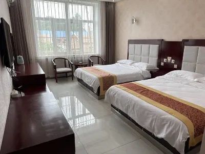 Manzhou Lizanoer District Shangfuyuan Hotel Hotel in zona Zhamei Company Gymnasium