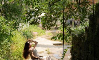 Yunshang Grassland·HilingCamp Mountain Xiashanshe Mountain Wild Hot Spring Holiday Beauty