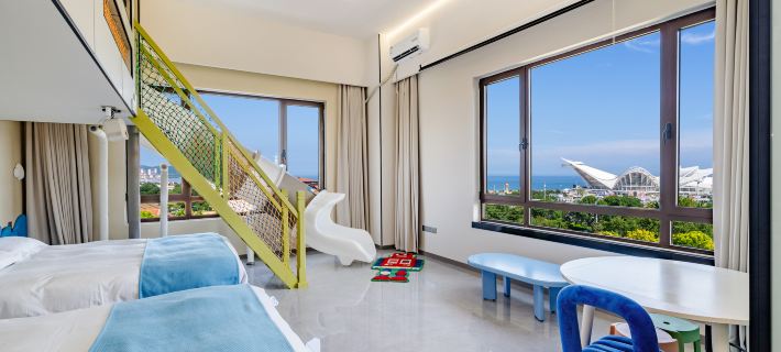Qingdao·Qiyu·Ocean-Loving Azure Vernal Coastal Resort Homestay (Jinshatan Beer City Branch) Hotels in Qingdao