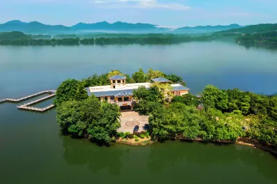 桃花半島飯店（惠州水口湖濱公園店） 蓮塘布河碧道1號段附近的飯店