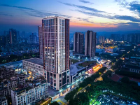 千江嶼·Island｜光影美學·設計師智能酒店（海峽路地鐵站店） 鄰近南濱路的酒店