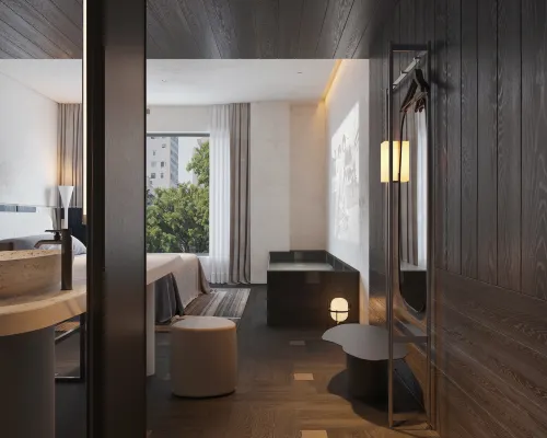 Jianye Moment Private Hot Spring Ā· Aether Designer Retreat Hotels near Datong Grand Mosque