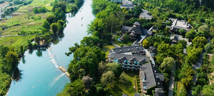 Yangshuo Riverside Resort Hotel Hoteles en Yangshuo