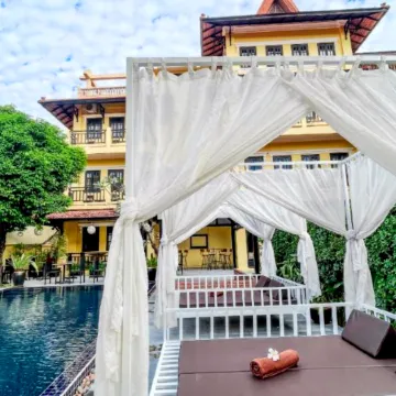 Villa Indochine d'Angkor Отели рядом с достопримечательностью «Пном Бакхенг»