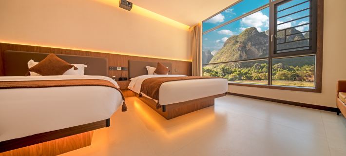 Jingshang Yunqi Hotel (Luodian Daxiao Well) โรงแรมในลั่วเตียน