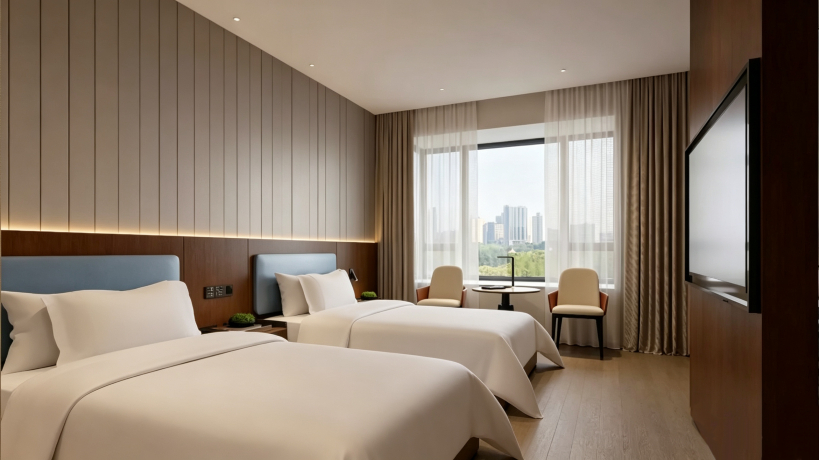 湘粵商務旅館XIANGYUE HOTEL(瓦岱機場三江商貿城店) 萬象住宿飯店