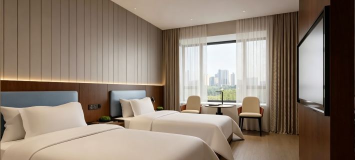 湘粵商務旅館XIANGYUE HOTEL(瓦岱機場三江商貿城店) 萬象住宿飯店