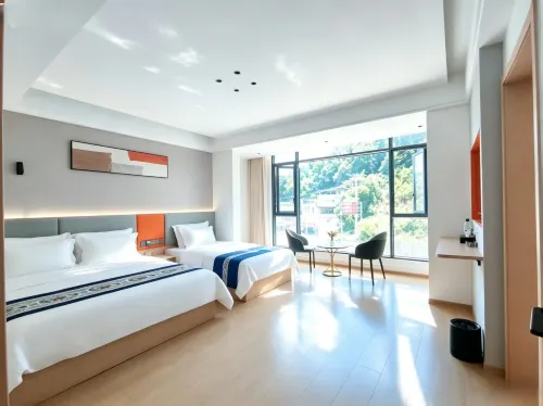 Shanwang Shanjian Homestay (Xuanneng Gongxiu Cruise House) - parkir