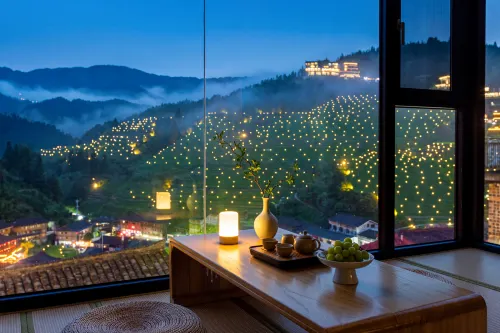 雲麓間•Field view•眺望梯田丨高端度假美宿（龍脊梯田風景區店） - 山景