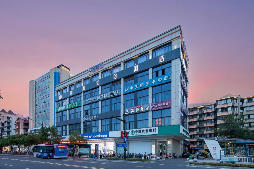 Qingmu Platinum Hotel (Nanjing Pukou Wende Road Subway Station)