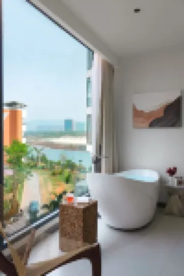 西雙版納景洪雲瀾夕上·高空江景設計酒店（告莊西雙景星光夜市店）