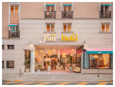 Nice Pam Hotel Отели рядом с достопримечательностью «Церковь Нотр Дам дю Пор»