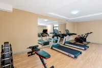 Birch forest wild luxury camp in Buerjin Kanas - Gym