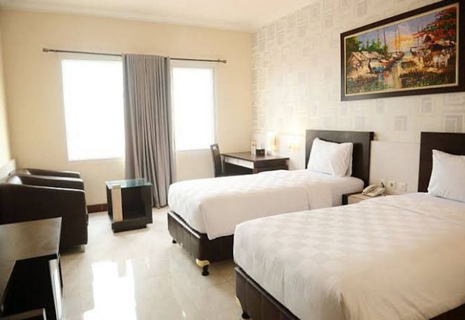 호텔 88 젬베르의 세련된 객실 내부