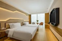 VYLUK Hotel (Lanzhou Wanda Mao Aotizhongxin Subway Station) - balcone