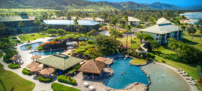 2417 at Oceanfront Resort Lihue Kauai Beach Drive Private Condo Hotels in Kauai