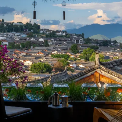 Ting Hua • 360° Ancient Town View Resort (Lijiang Ancient Town Branch) 四方街周辺のホテル