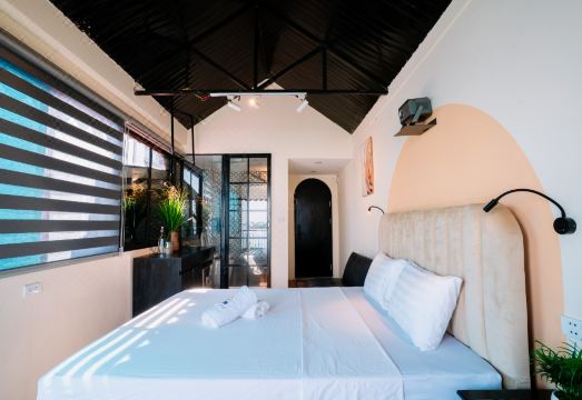 An Homestay Lakeview Apartment의 넓은 발코니 전망