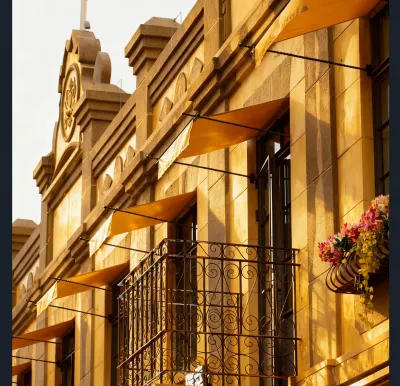 朝陽文保藝術飯店（煙台山朝陽街店） 毓璜頂公園附近的飯店