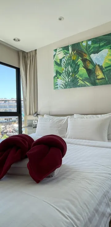 อพาร์ทเมนต์ 1 ห้องนอนพร้อมระเบียง เฟส 3