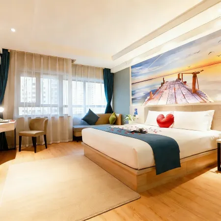 Kunyuan Manju Hotel (Harbin West Wanda Plaza West Railway Station) Отели рядом с достопримечательностью «Железнодорожный вокзал Харбин-Западный»