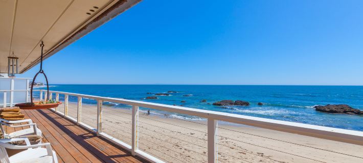 Malibu Road Ocean Front House Direct Beach Access Hotels in Malibu