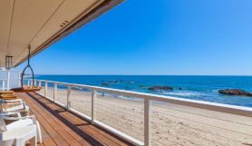 Malibu Road Ocean Front House Direct Beach Access