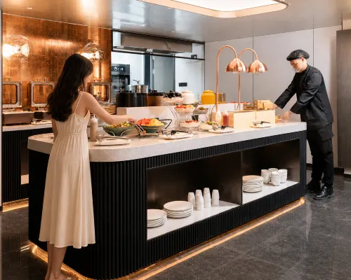 Dolanda LAB Hotel (Minsheng Road, Penshuichi, Guiyang) تناول الطعام Photos