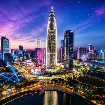 Shenzhen Futian 180° Sea View Audio & Video Inn (Zhuzilin Metro Station Branch Hotels near Zhuzilin Station