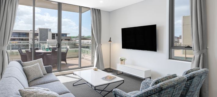 Meriton Suites Zetland Hotele w: Sydney