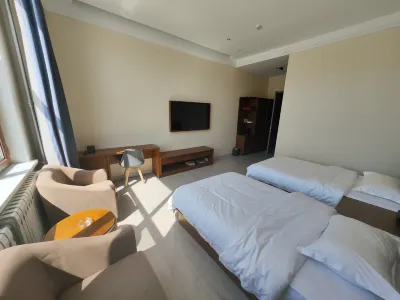 건하 링항 호텔 아오루구야 어원커족 원시부락 관광지 주변 호텔