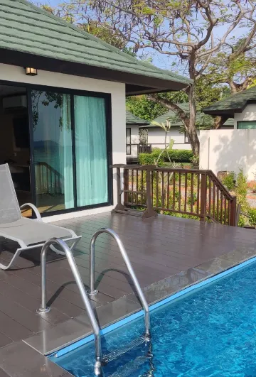 ห้องพรีเมียร์ริมหาดพร้อมสระว่ายน้ำส่วนตัว