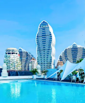 西雙版納景洪若苒·設計觀景民宿（告莊星光夜市店）